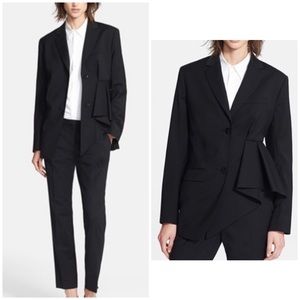 Theory Jester Runway Blazer - Navy Blue - Size 0